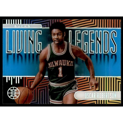 2019-20 Panini Illusions Living Legends Sapphire #7 Oscar Robertson