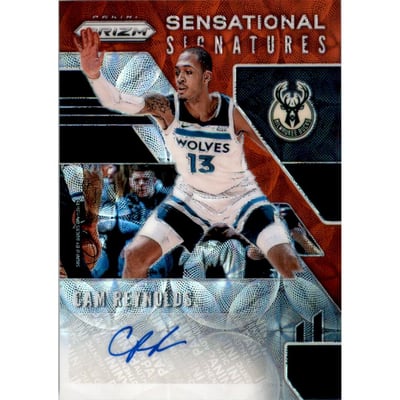 2019-20 Panini Prizm Sensational Signatures Prizms Choice #8 Cam Reynolds
