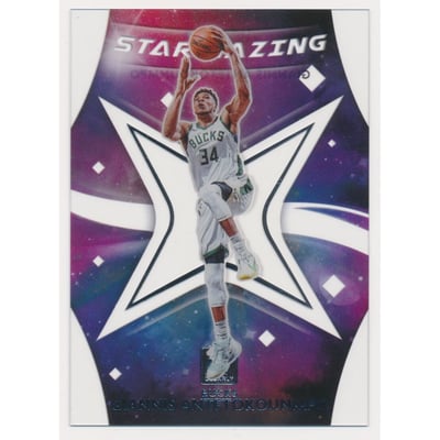 2020-21 Clearly Donruss Star Gazing #5 Giannis Antetokounmpo
