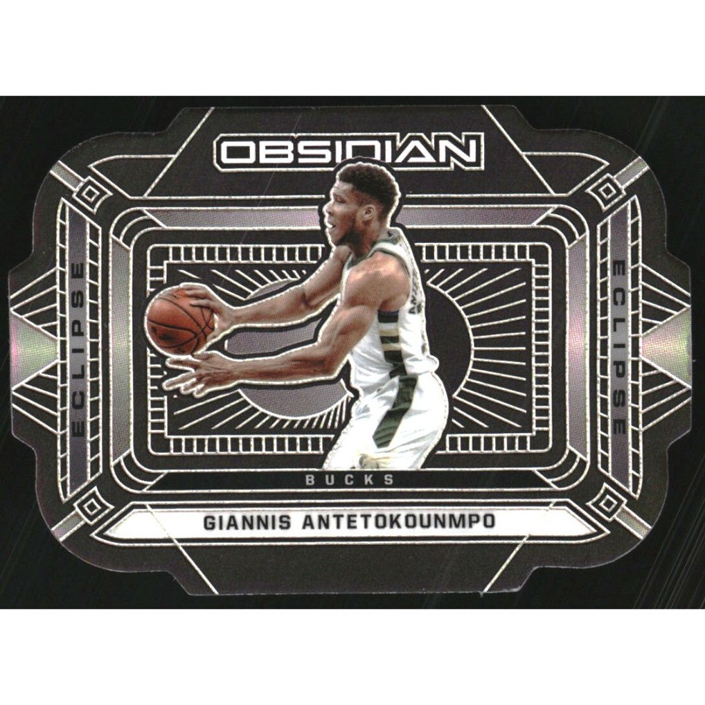 2020-21 Panini Obsidian Eclipse #5 Giannis Antetokounmpo