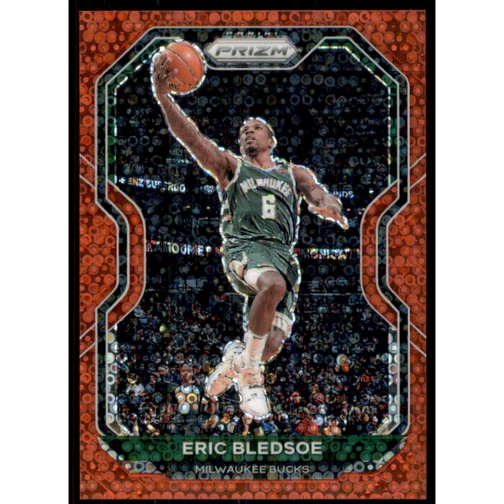 2020-21 Panini Prizm Prizms Fast Break Red #17 Eric Bledsoe