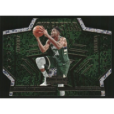 2022-23 Panini Contenders Superstar Die-Cuts #8 Giannis Antetokounmpo