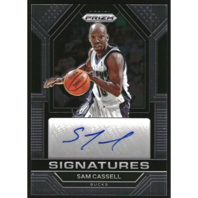 2022-23 Panini Prizm Signatures #29 Sam Cassell