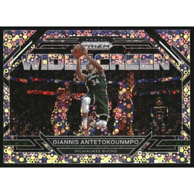 2022-23 Panini Prizm Widescreen Prizms Fast Break #7 Giannis Antetokounmpo