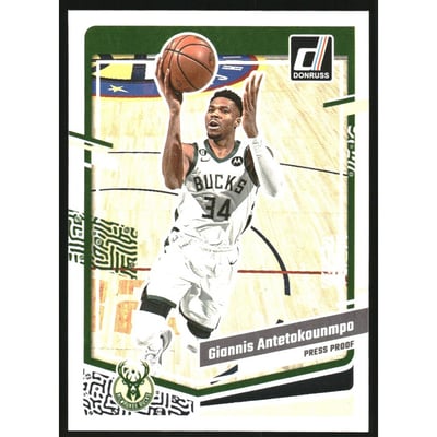 2023-24 Donruss Press Proof Silver #188 Giannis Antetokounmpo