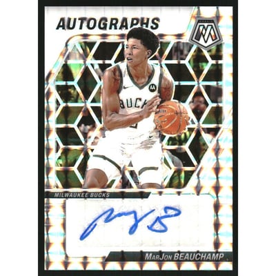 2023-24 Panini Mosaic Autographs Mosaic #49 MarJon Beauchamp