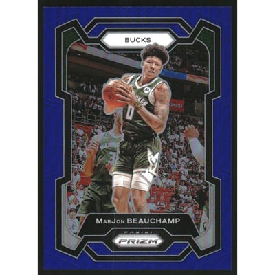 2023-24 Panini Prizm Prizms Blue #259 MarJon Beauchamp