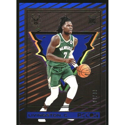 2023-24 Panini Recon Holo Blue #218 Chris Livingston