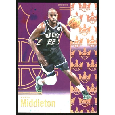 2024-25 Court Kings Violet #55 Khris Middleton