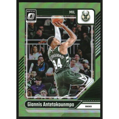 2024-25 Donruss Optic Lime Green #176 Giannis Antetokounmpo