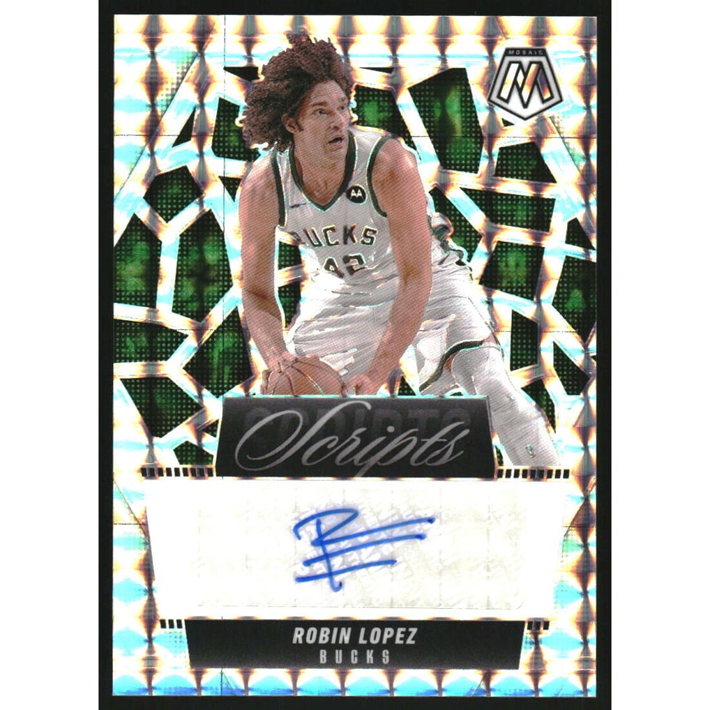 2024-25 Panini Mosaic Scripts #157 Robin Lopez