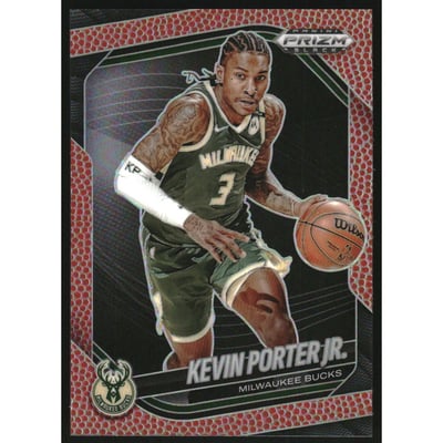 2024-25 Panini Prizm Black Prizms Basketball #229 Kevin Porter Jr.