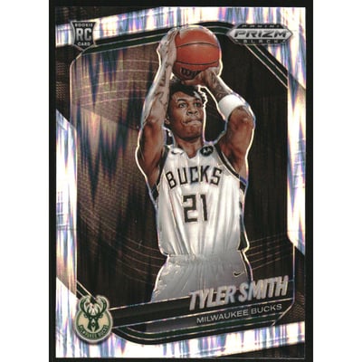 2024-25 Panini Prizm Black Prizms Skewed #243 Tyler Smith
