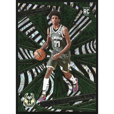 2024-25 Panini Revolution Fireworks #140 AJ Johnson