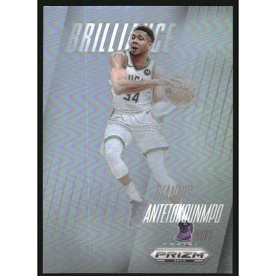 2024-25 Prizm Deca Brilliance Prizms Silver #6 Giannis Antetokounmpo