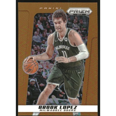 2024-25 Prizm Deca Prizms Orange #46 Brook Lopez