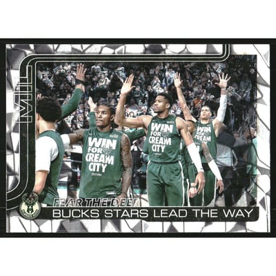 2025-26 Topps Diamante #281 Fear the Deer/Kevin Porter Jr/Giannis Antetokounmpo/Brook Lopez