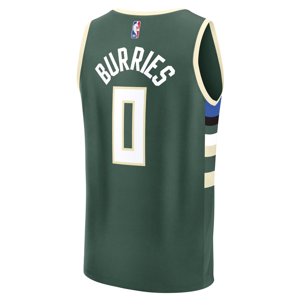 Men's Milwaukee Bucks Brayden Burries Fanatics Green 2026 NBA Draft ...