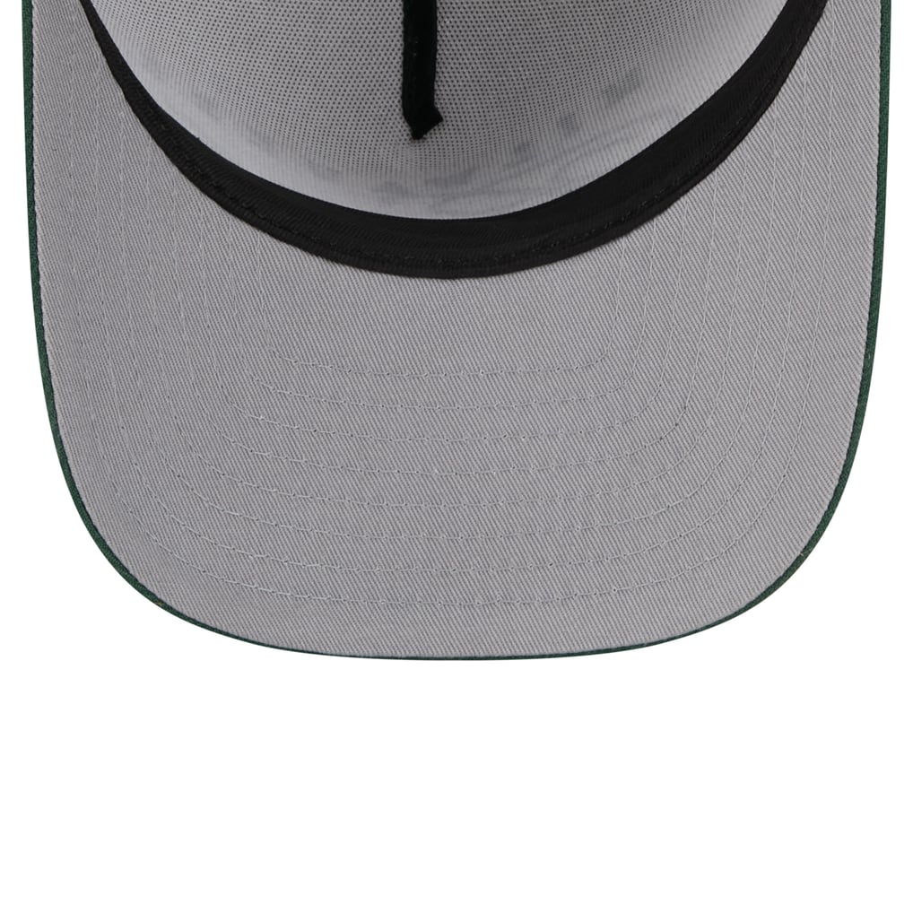 Milwaukee Bucks New Era 2025 NBA Draft A-Frame 59FIFTY Fitted Hat - White/Hunter Green