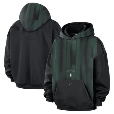 Milwaukee Bucks Nike 2026/27 Standard Issue Game Theater Team Fleece Hoodie - Black