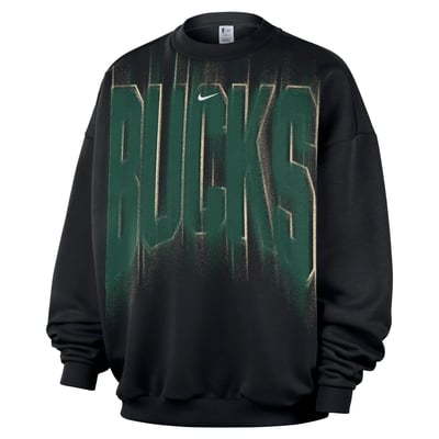 Milwaukee Bucks Nike 2026/27 Standard Issue Team Fleece Pullover Sweatshirt - Black