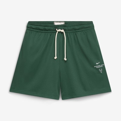 Milwaukee Bucks Nike 2026/27 Standard Issue Practice Mesh Shorts - Hunter Green