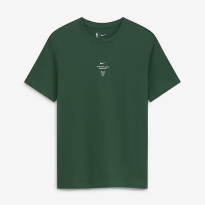 Milwaukee Bucks Nike 2026/27 Standard Issue Practice T-Shirt - Hunter Green