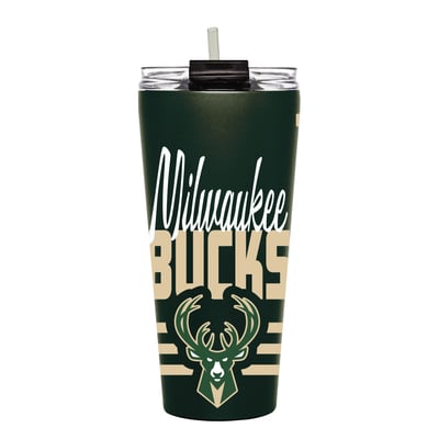 Milwaukee Bucks 32oz. Heritage Big Slim Tumbler