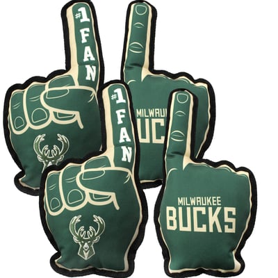 Milwaukee Bucks Two-Piece Toy Bundle