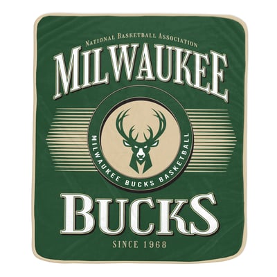 Milwaukee Bucks Pegasus Spotlight Arch 60" x 70" Ultra Soft Throw Blanket