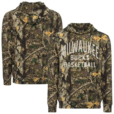 Milwaukee Bucks Sportiqe Unisex Drake Hoodie - Camo