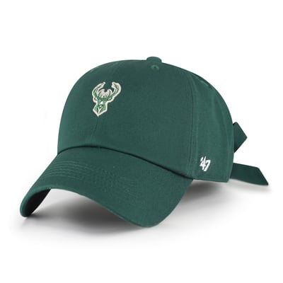 Milwaukee Bucks '47 Women's  Bow Back Clean Up Adjustable Hat - Hunter Green