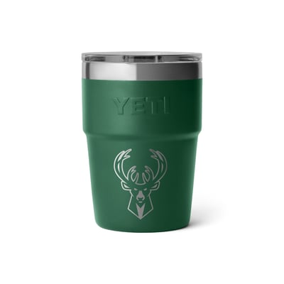 Milwaukee Bucks YETI 16oz. Rambler Stackable Cup with MagSlider Lid