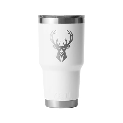 Milwaukee Bucks YETI 30oz. Rambler Tumbler