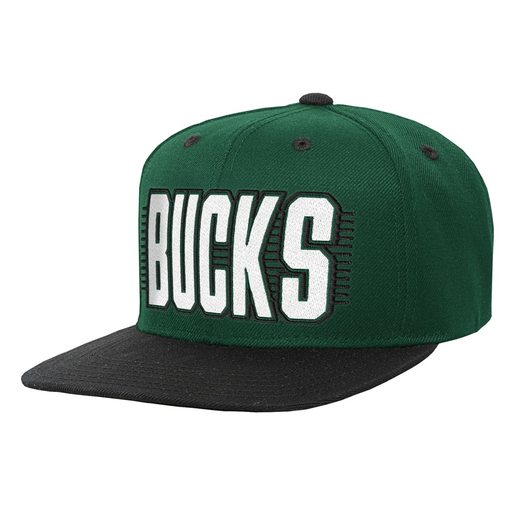 Milwaukee Bucks Outerstuff Youth Snapback Hat - Hunter/Black
