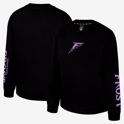 Minnesota Frost Stadium Essentials Women's Line Drill Sweatshirt - Black