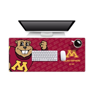 Minnesota Golden Gophers Fanpoint 15.7" x 35.4" Logo Series Desk Pad