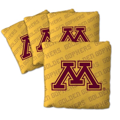 Minnesota Golden Gophers Fanpoint Four-Piece Cornhole Bag Set
