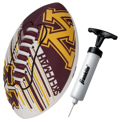 Franklin Sports Minnesota Golden Gophers Foam Air Tech 8.5" Football
