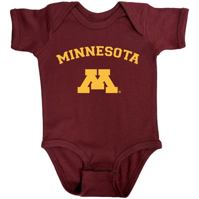 Minnesota Golden Gophers Infant Arch & Logo Bodysuit - Maroon