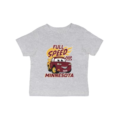 Minnesota Golden Gophers Vive La Fete Infant Full Speed T-Shirt - Gray