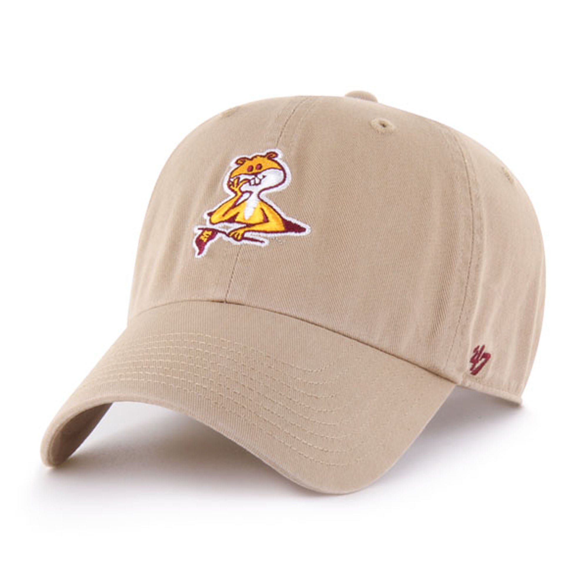 Minnesota Golden Gophers '47 Vault Clean Up Adjustable Hat - Khaki