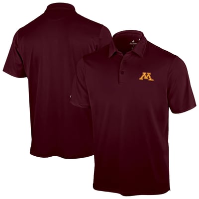 Minnesota Golden Gophers Antigua Unshakeable Solid Polo - Maroon