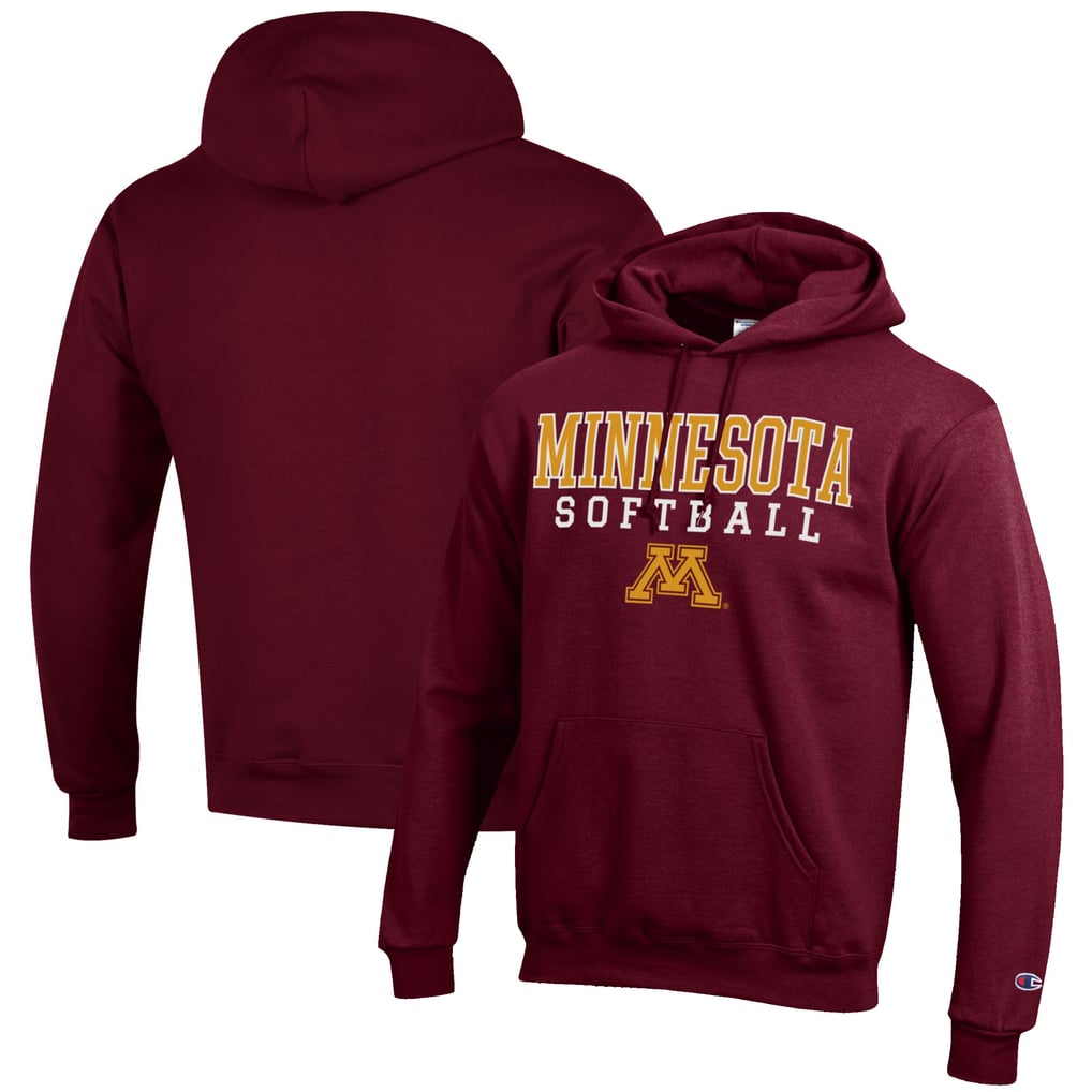 Minnesota Golden Gophers Champion Softball Stack Pullover Hoodie - Maroon