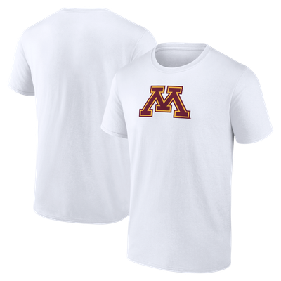 Minnesota Golden Gophers Logo Athletic Primary Logo T-Shirt - White