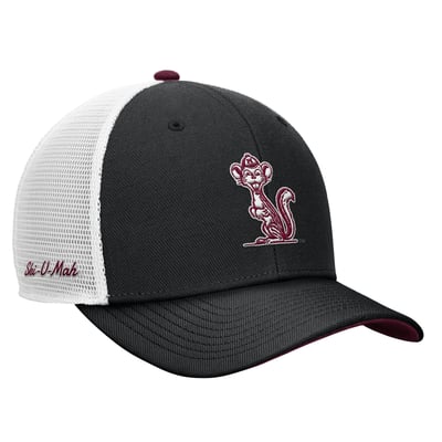 Minnesota Golden Gophers Nike Legacy Mascot Adjustable Trucker Hat - Black