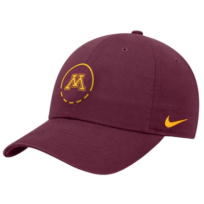  Minnesota Golden Gophers Nike Primetime Basketball Club Adjustable Hat - Maroon