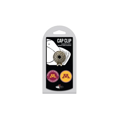 Minnesota Golden Gophers Cap Clip with 2 Magnetic Markers Set