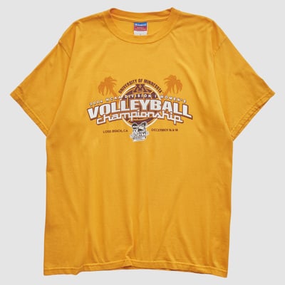 Minnesota Golden Gophers Champion 2004 T-shirt - Yellow - M by Fanatics Real Vintage
