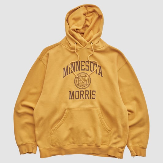 Minnesota Golden Gophers Jansport 2000s Hooded Pullover Sweatshirt - Yellow - M by Fanatics Real Vintage